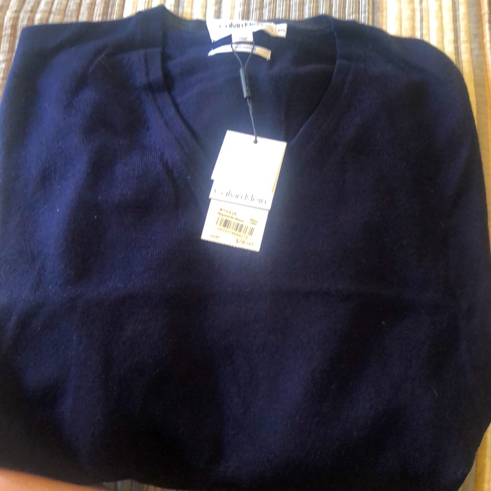 Calvin Klein NWT Merino wool